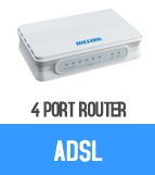 4 port router